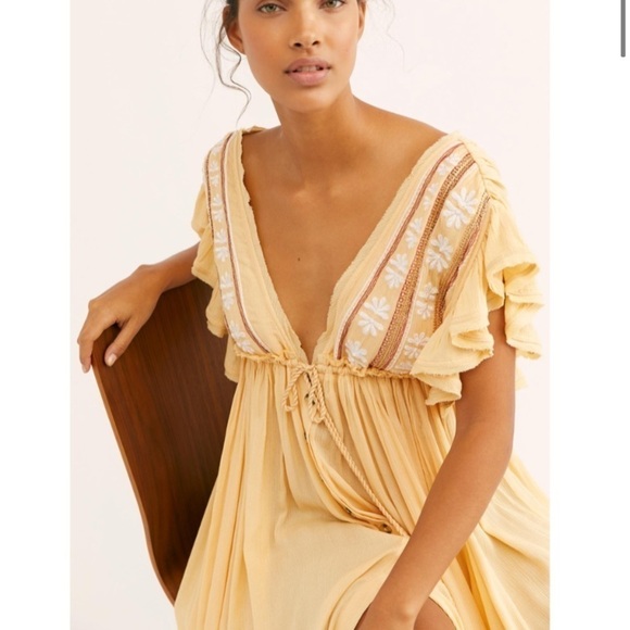 Free People Will Wait For You Midi Dress - Picture 10 of 15